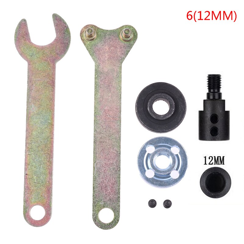 Saw Blade Adapter M10 5/8/10/12mm Drill Spindle Chuck Adapter Grinding Polishing Motor Shaft Connecting Rod Sleeve !: A6
