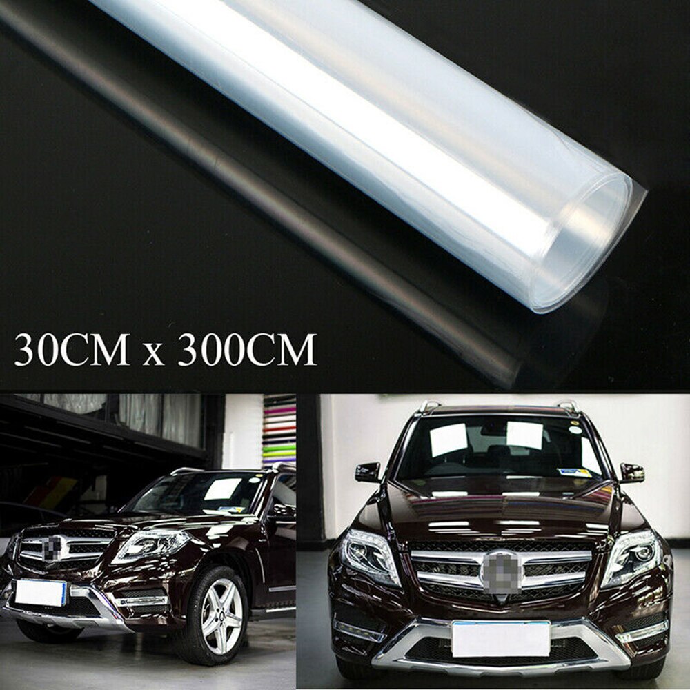 Car Clear Transparent Paint Protection Vinyl Film Wrap Scratch Shield 300*30cm