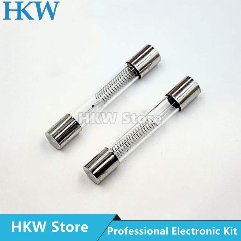 5KV Spezielle Mikrowelle Sicherung 6*40mm 0,65 A 0,7 A 0,75 A 0,8 A 0,85 A 0,9 EINE 1A 600MA Glasrohr Sicherung 5000V 6x40mm Hohe-Spannung Sicherungen