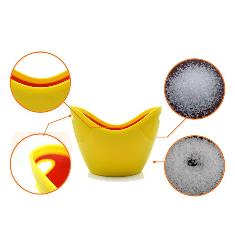 Transparent 8L Plastic Ice Bucket Bar Wine Trough Water Entertainment Stand Wine Holder Glass Wine Bottle Storage Cooler