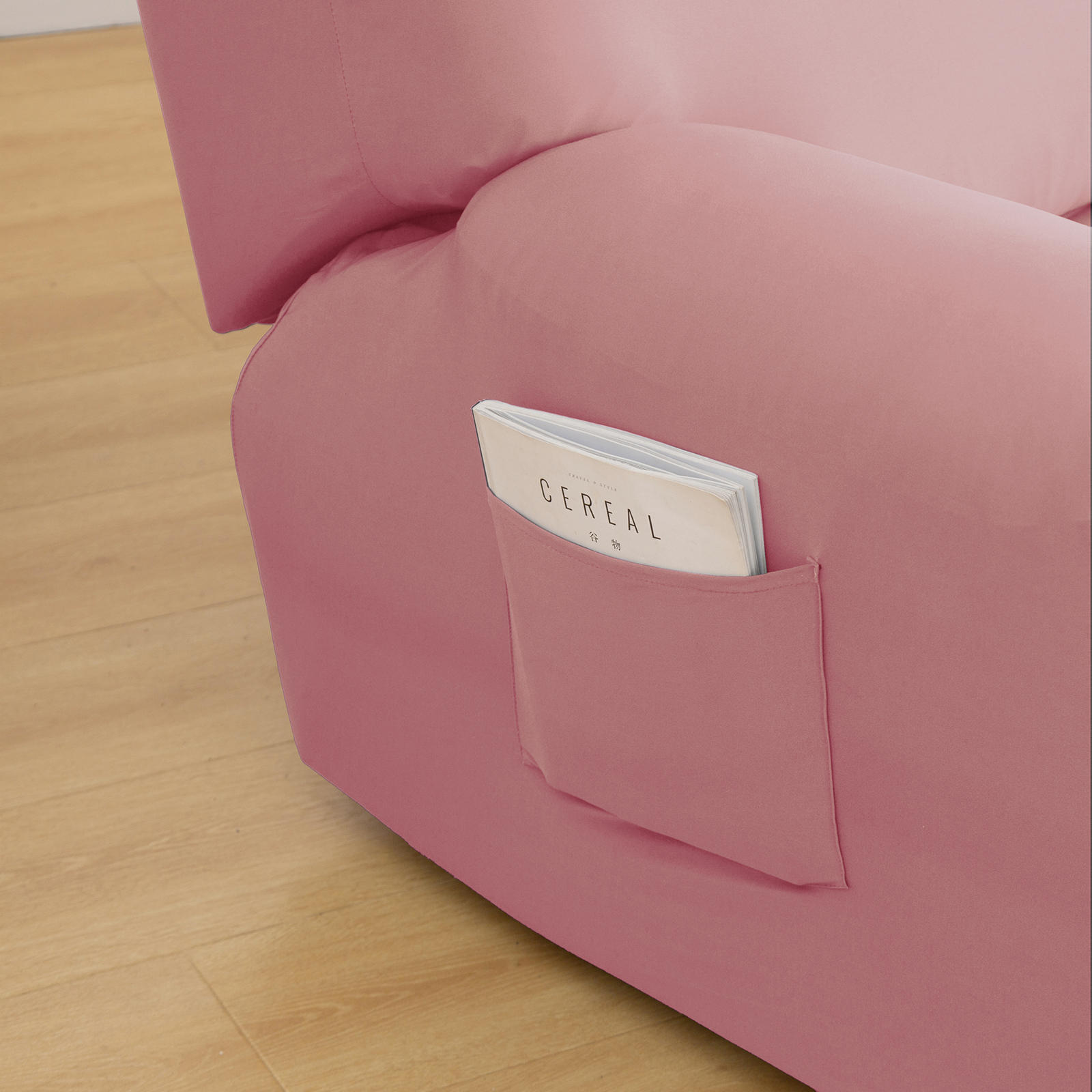 Överdrag till 1/2/3- sits soffa, elastiska soffskydd, stretchöverdrag till fåtölj, möbelöverdrag till schäslong: Granat / 80*120cm