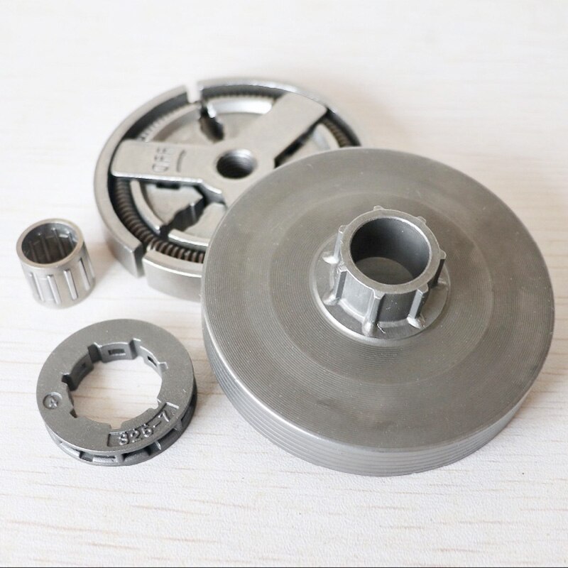 DRELD Clutch Drum + Clutch +Sprocket Rim + Needle Bearing Fit for Chinese Chainsaw 4500 5200 5800