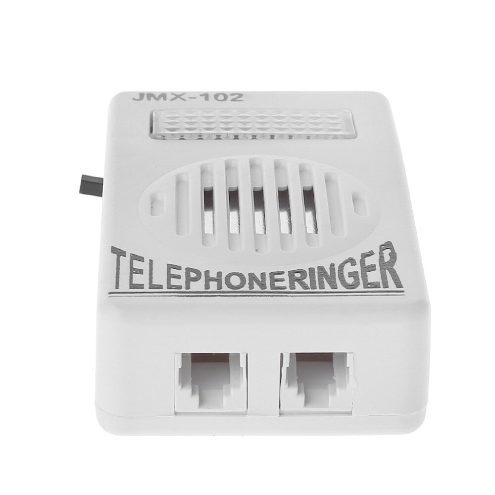 Telephone Ringer Phone Amplifier Ring Speaker Strobe Light Flasher Bell Extra-Loud Sound Wall Hanging