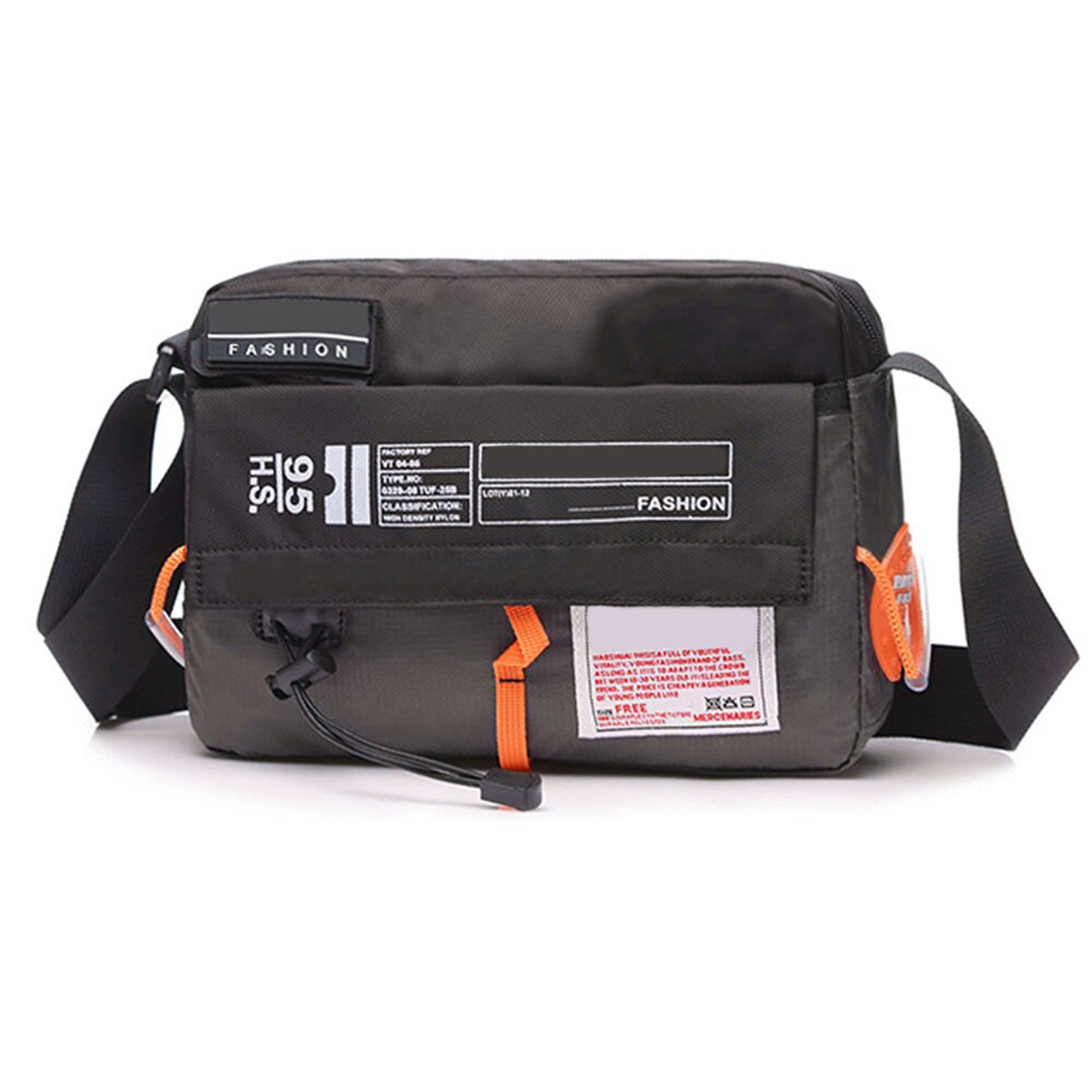 Heren tas heuptas heren nylon borsttas telefoon portemonnee waterdichte reistas schoudertas 6 kleuren: Geel