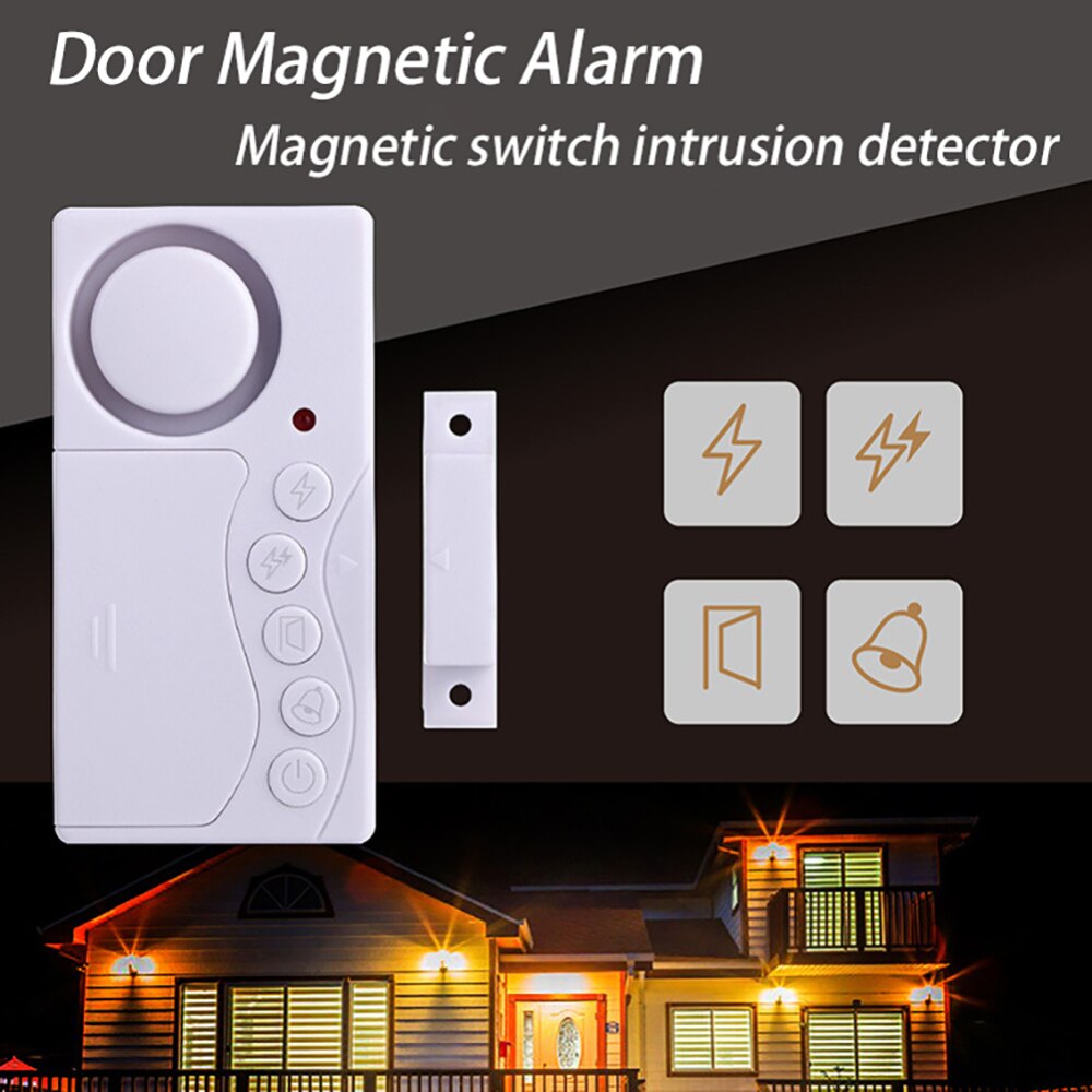 Wireless Smart Doorbe Home Window Door Burglar Security Sensor Alarm System For Home Security System Intelligent Remote Control
