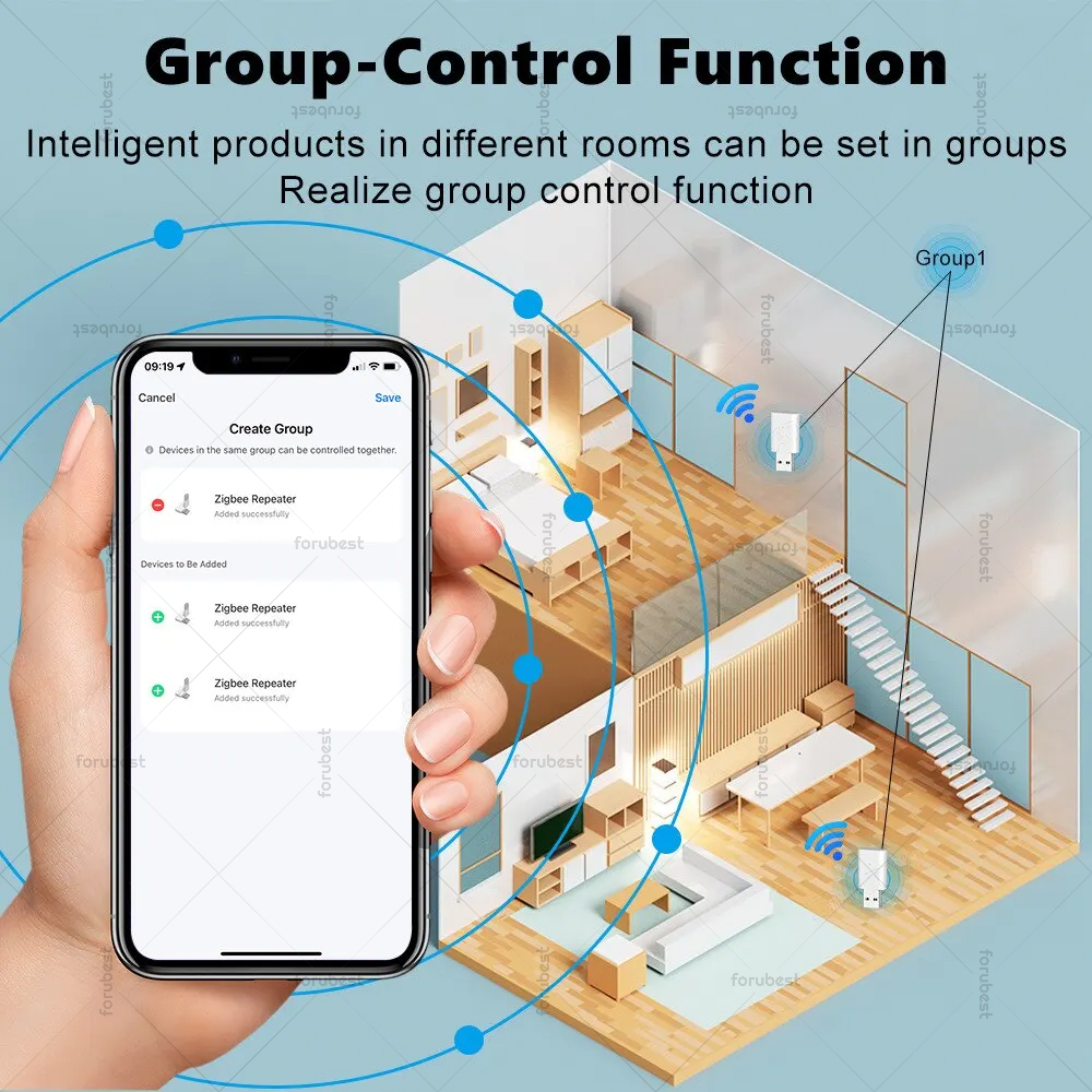 Mini zigbee 3.0 repetidor de sinal usb amplificador extensor para tuya vida inteligente gateway dispositivos casa inteligente automação