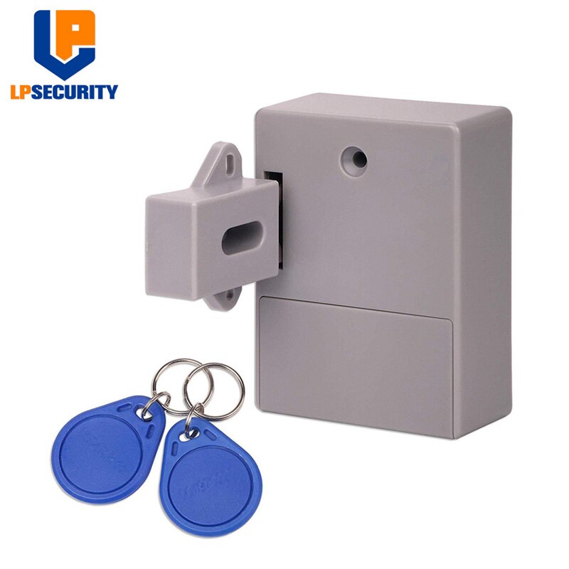 Cabinet Lock, Battery Rfid Card Hidden Drawer Locker Lock Keyless Diy