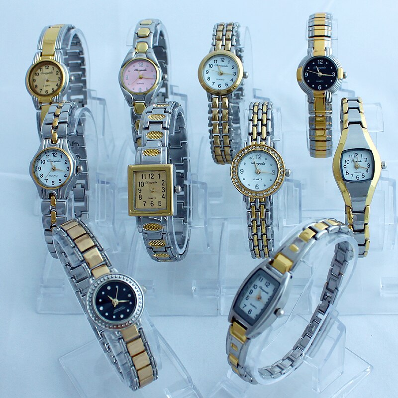 10 pcs Mixed Bulk Veel Luxe Dame Horloges Vrouwen Horloges Magic Vrouwen Armband Horloge Dames Polshorloge Vrouwelijke JBT1