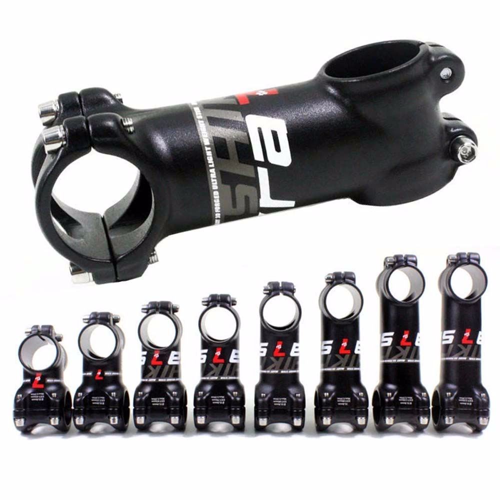 318mm Bike Stem 7 Degree MTB Road Mountain Bike Handlebar Stem 35/45/55/60/65/70/80/90/100/110mm Bicycle Power Parts