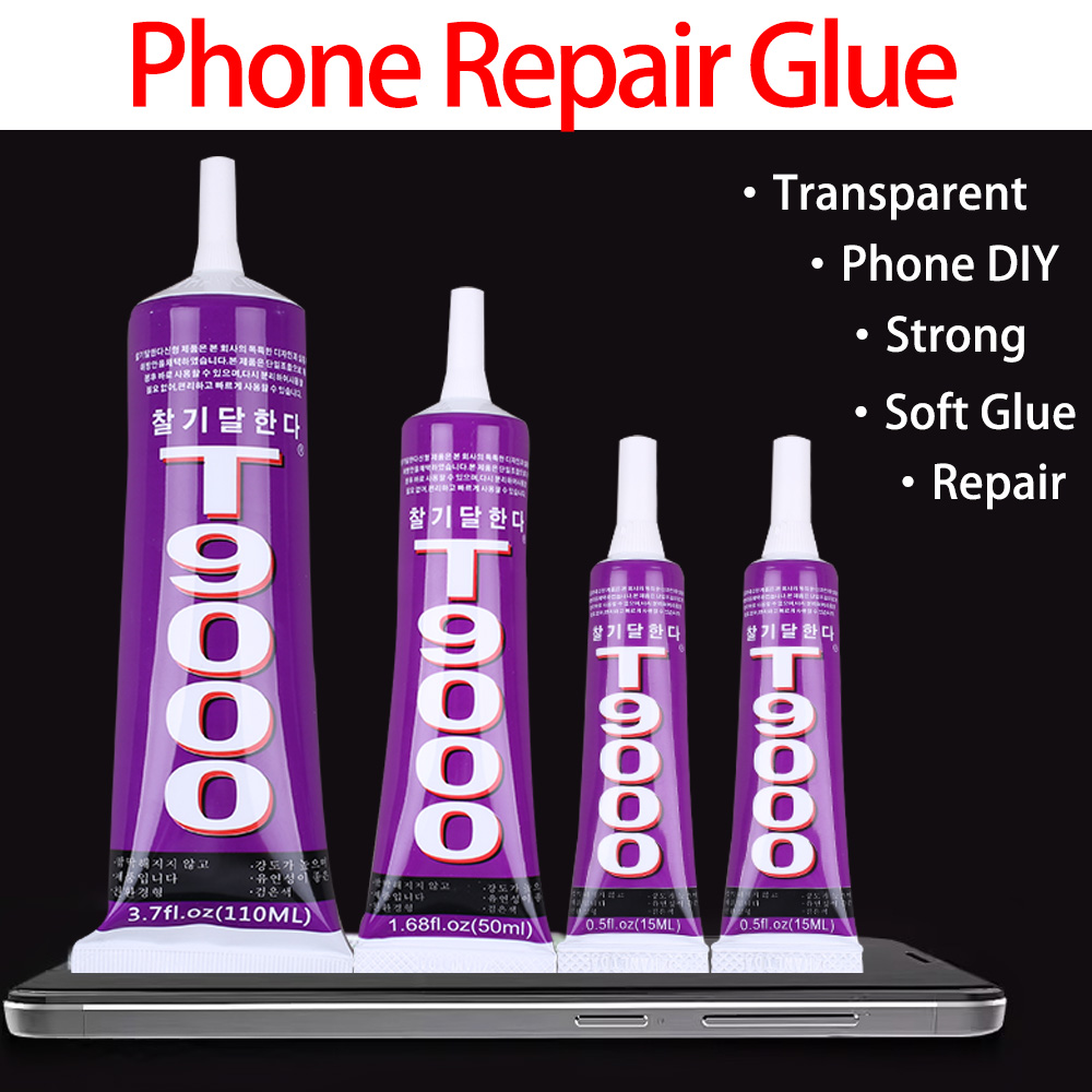 110/ml t9000 Klar kleber Handy Uhr Schmuck Reparatur Kontakt Kleber wasserdicht Leder Textil Stoff Stoff Dicht mittel