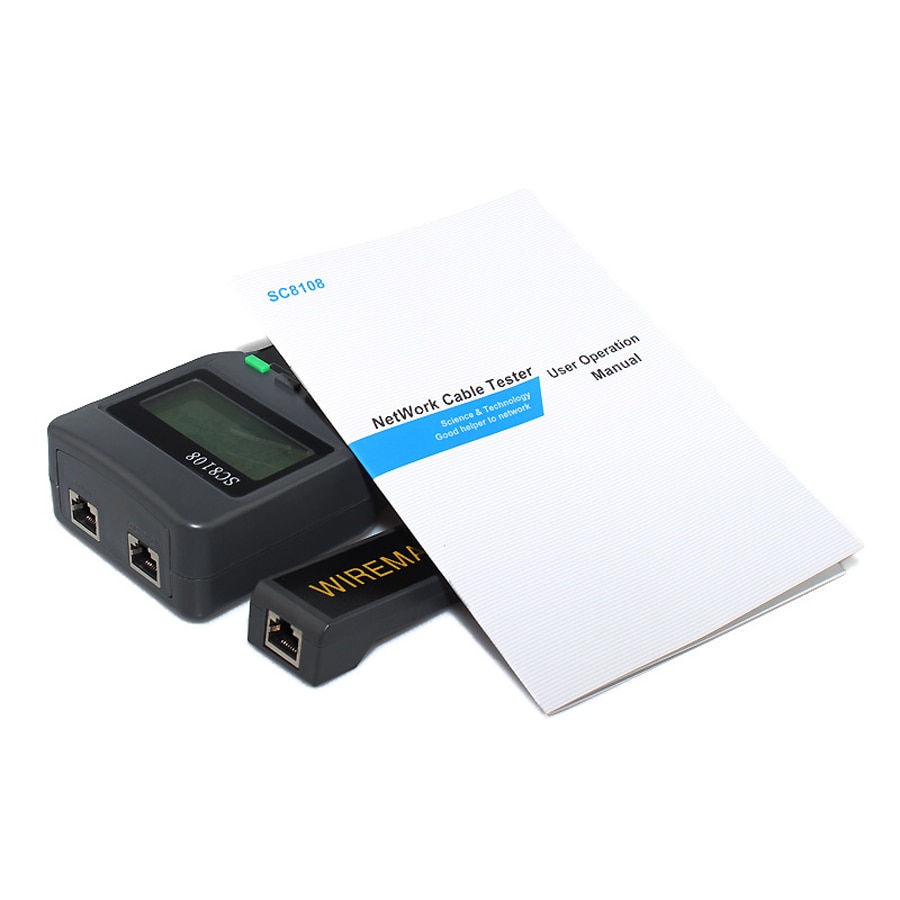 Ypay netværkskabel værktøj  rg45 tester ethernet wiremap  rj45 kat 5 kat 5e kat 6 kat 7 wire breakpoint længde afstandsmåler find linje