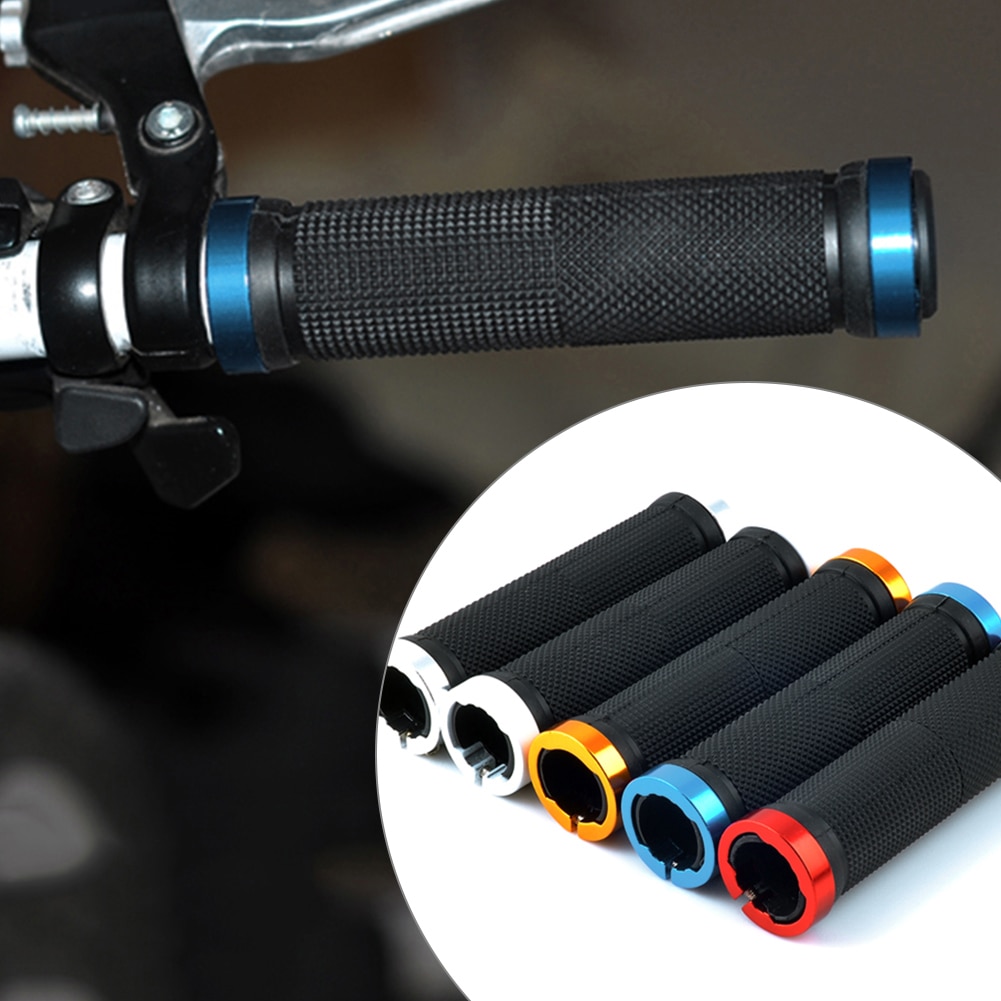 1 paar Bike Fahrrad Lenker Abdeckung Griffe Glatte Weiche Gummi Lenker abdeckung griff bar end Fahrrad Bar Griffe