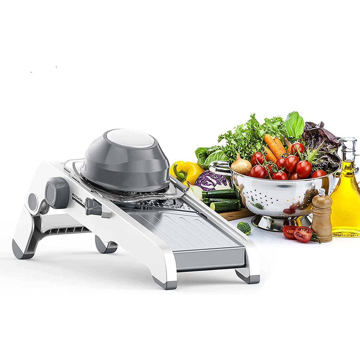 Kitchen Mandolin Slicer Adjustable Stainless Steel Mandolin Vegetable and Fruit Slicer