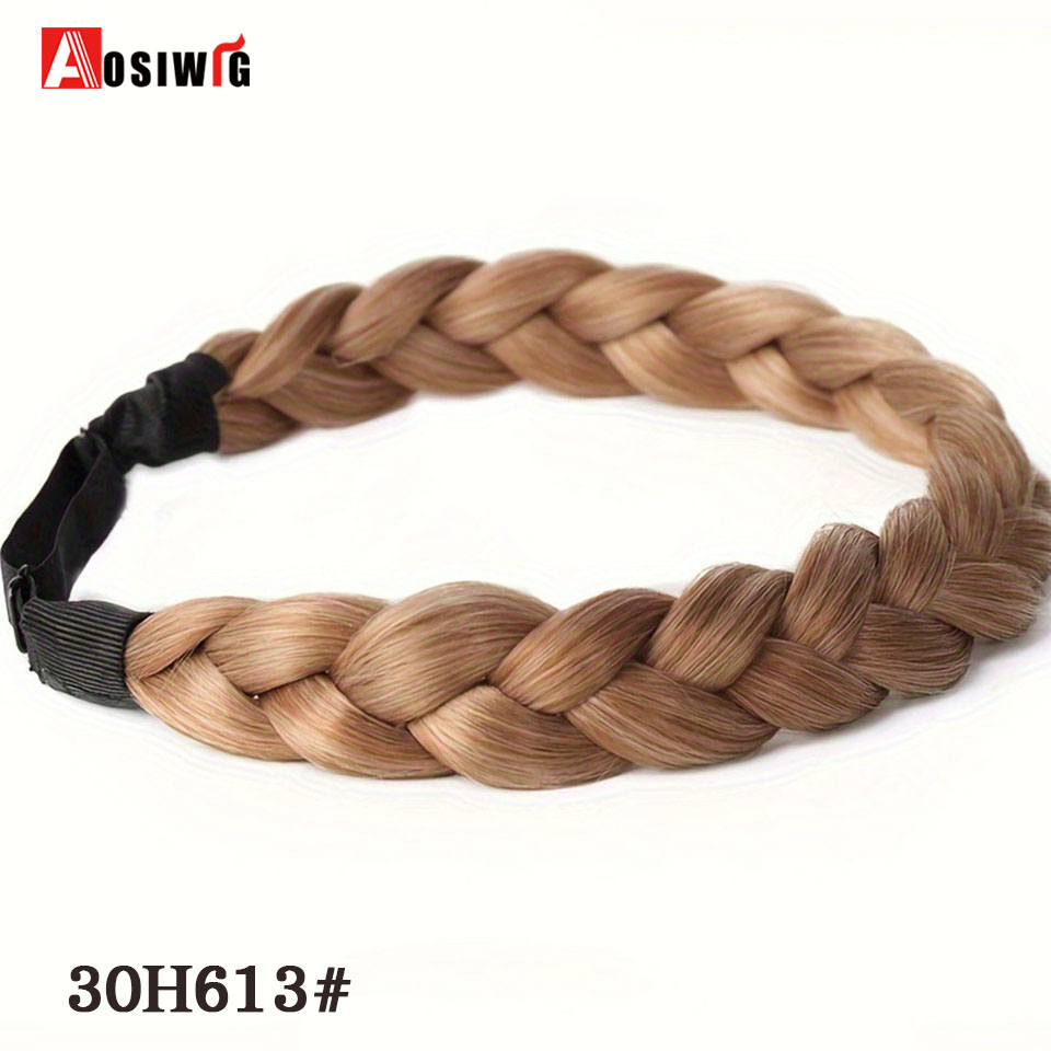 Accesorios para el cabello de para mujeres y niñas, peluca sintética, bandas para el cabello, diadema Vintage, trenzas, diademas, accesorios para peluca de cabello: #35