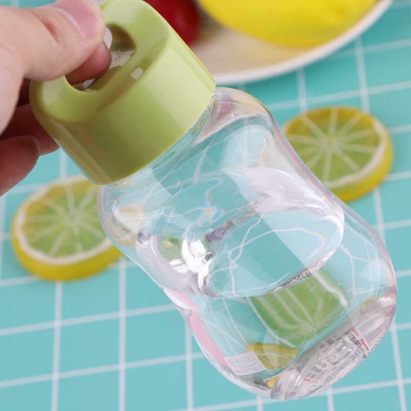 200Ml Plastic Water Bottle Mini Cute Water Bottle For Children Kids Portable Leakproof Small Water Bottle Bpa Free