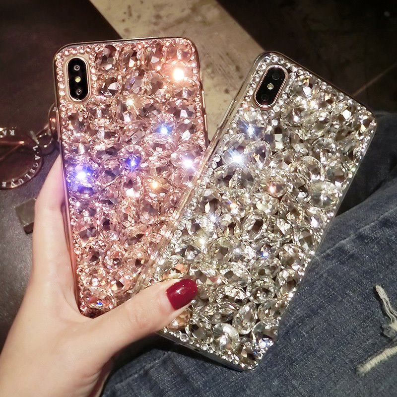 J720 cassa Del Telefono Per Samsung Galaxy J7 2017 custodia In Silicone Della Copertura Della Cassa del nuovo Rhinestone di lusso Del Diamante di Modo di Caso di Scintillio