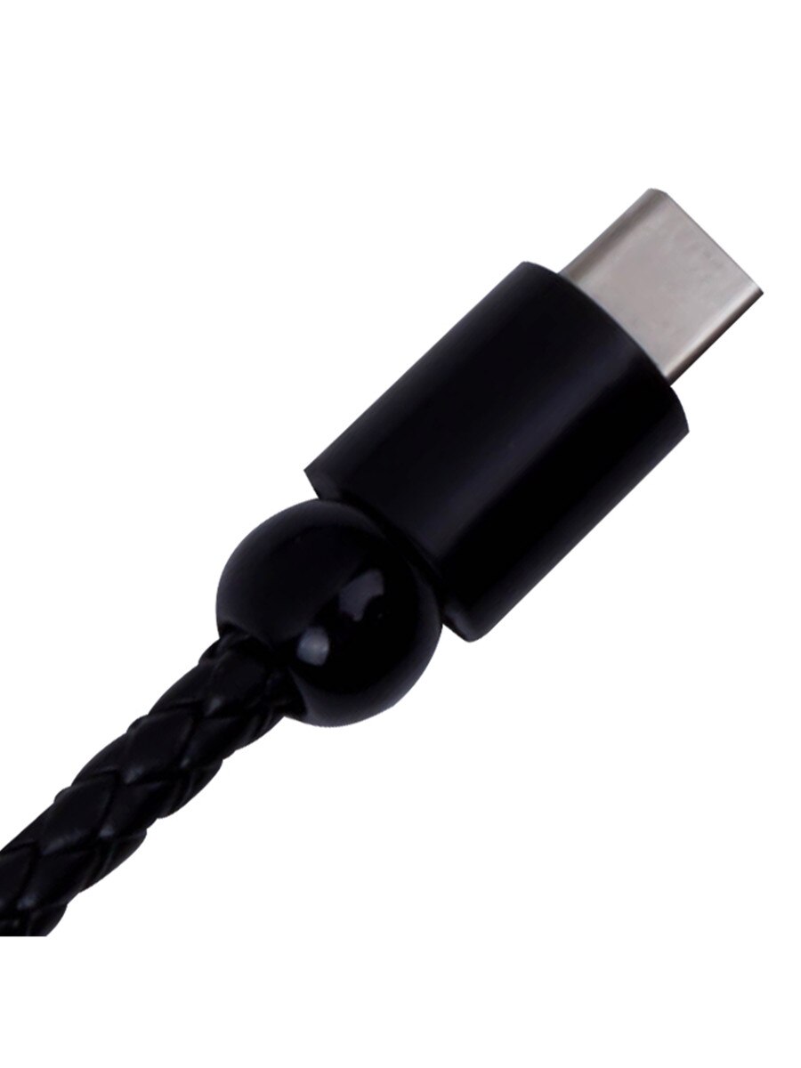 Męska/damska styl magnetyczna bransoletka kabel robić ładowania Usb 2.4A skórzany kabel danych