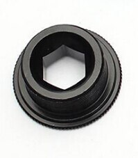 Anodisé vtt vélo de route manivelle bras BB axe vis bras fixation boulon vélo vélo roue à chaîne vis pour Shimano 20mm: Black