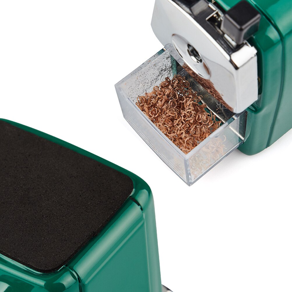 Machine For Kids Hand Crank Rotary Stationery Home School Office Cutter Student Desktop With Container Pencil Sharpener