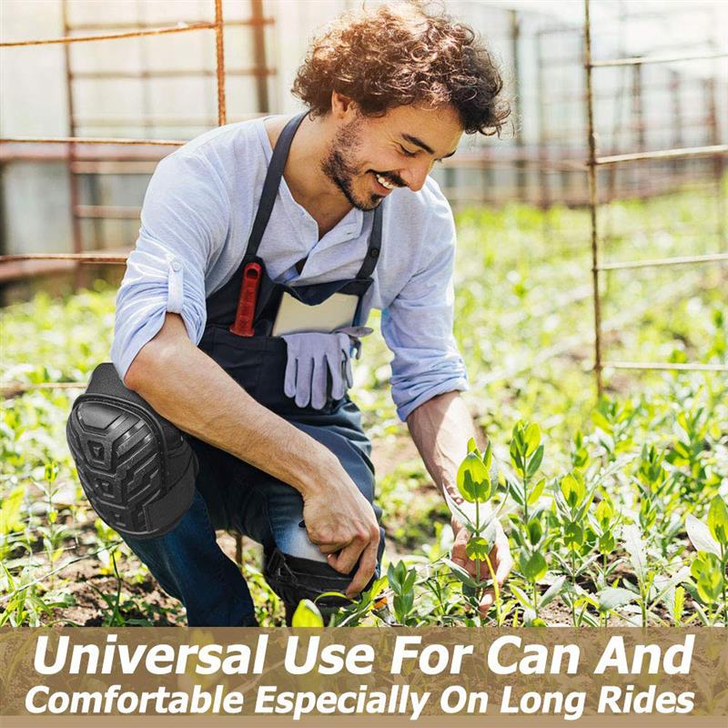 Black Knee Pad Oxford Fabric Pads For Knee Protection Outdoor Sport Garden Protector Cushion Support Labor Insurance Knee Pad