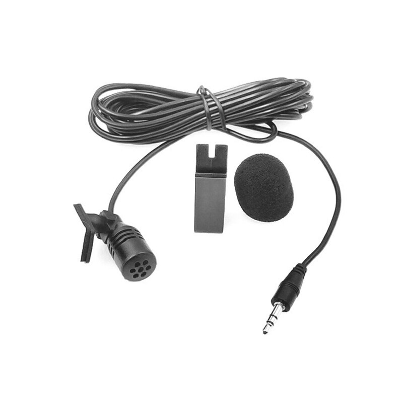 Car Stereo bluetooth Microphone 3.5mm External Microphones Car Radio GPS Enabled Audio Mic for bluetooth Handsfree Calling