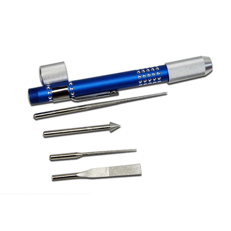 Pocket Mini File Set Diamond Grit Sharpener Needle File Set Files Jewellery Hobby Carving Kit for Metal Glass Stone