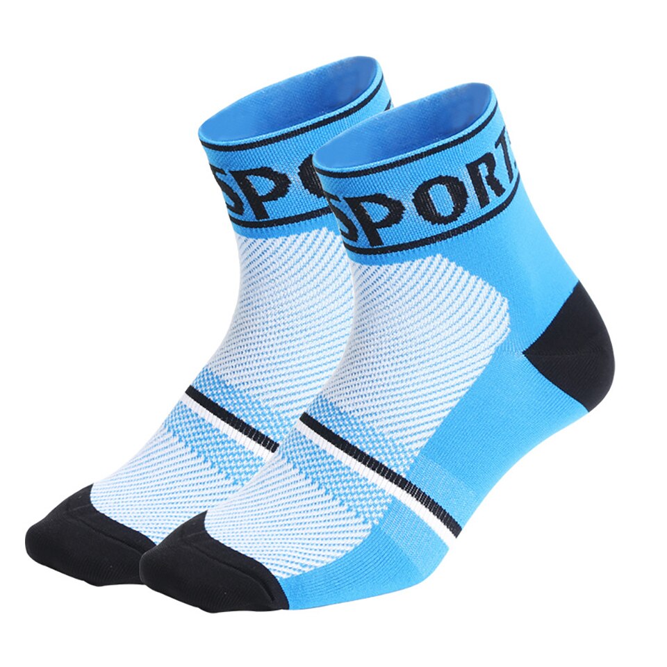 KoKossi Radfahren Sport Socken Schweiß Absorption Desodorierung Atmungs Komfortable Haut-freundliche Laufen draussen Angeln: 04
