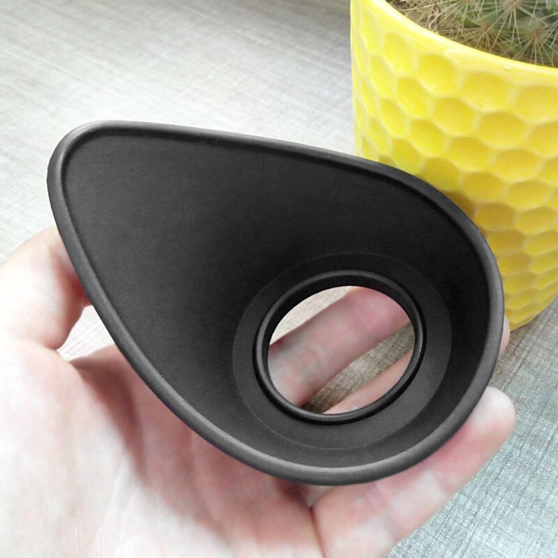 Large Size 2PCS Black Rubber Eyepiece Eye Guards for Metallurgic & Stereo & Biological Microscope and Telescope Eye Cups 34-36mm