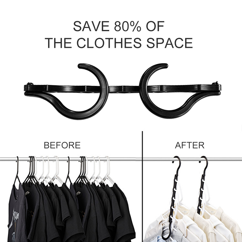 Multifunctionele Space Saver Hanger Wonder Kleding Rek Kleding Haak Organizer Kledingkast Kleerhanger Organizer