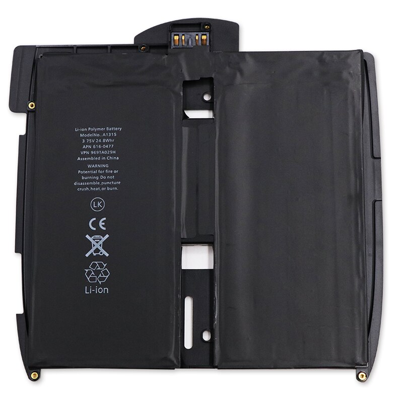 JRZ 5400mAh For IPad 1 1st Laptop battery For iPad 1 1st A1315 A1219 A1337 Replacement Batteries Bateria