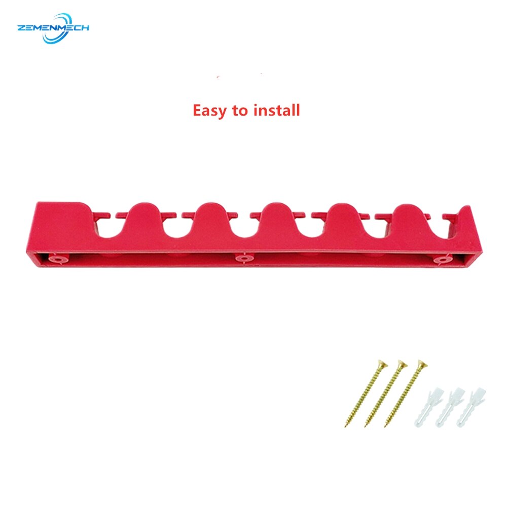 Gummi 6 stang stativ fiskestang holder stativ til fiskestang holder vise stativ feste veggmontert samling lagringsutstyr