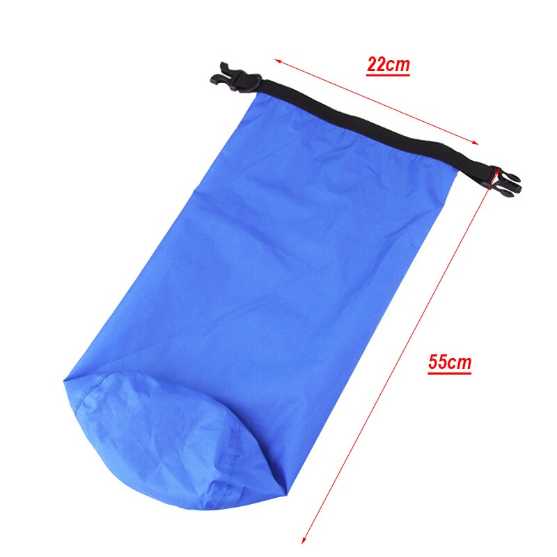 15L Outdoor Waterproof Dry Wet Bag Floating Drift Fishing Rafting Hiking Swimming River Trekking Bucket Compression Bag Portable