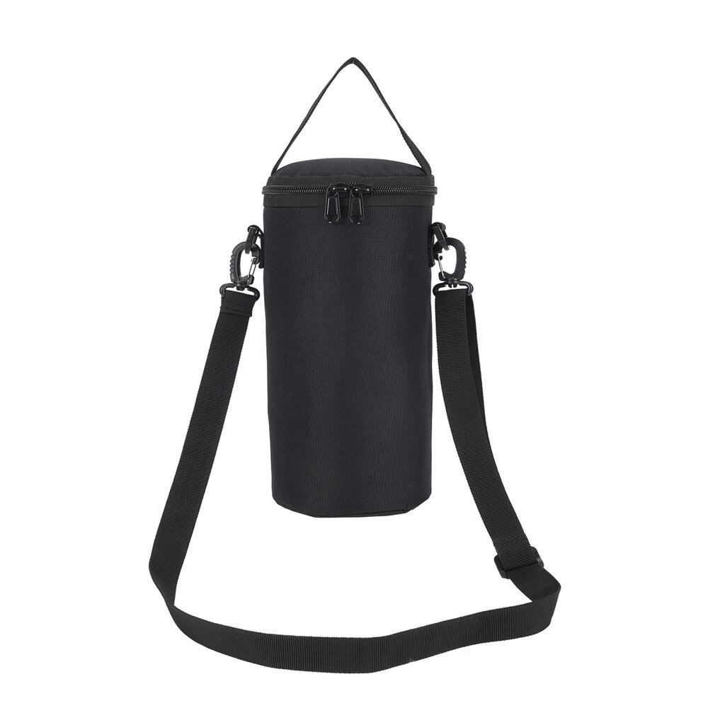 Gas Tank Protective Case Fuel Cylinder Cooking Protector Storage Bag Camping Gas Storage Cover: Black M