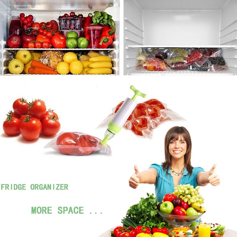 Sous-Vide Bags Essentials Kit for Anova Cooker, Reusable Food Storage Freezer and Water Cooking Bags, 10 Vacuum Sealed Bags with