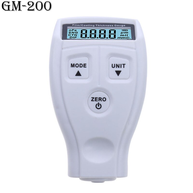 EM2271 Electronic Mini Thickness Gauge Car Paint Width Measuring Instruments Thickness Meter Paint Coating Thickness Tester Tool: GM200