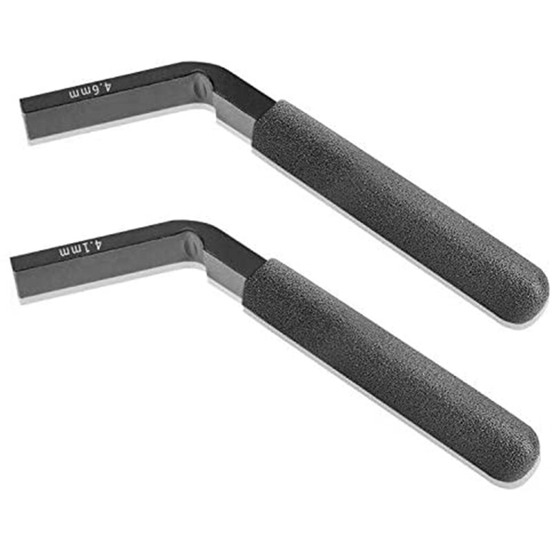 Jauge De Réglage De Lame De Rabot Magnétique - 2 Pièces Avec Boîte En Bois, Pour Travail Du Bois - 10