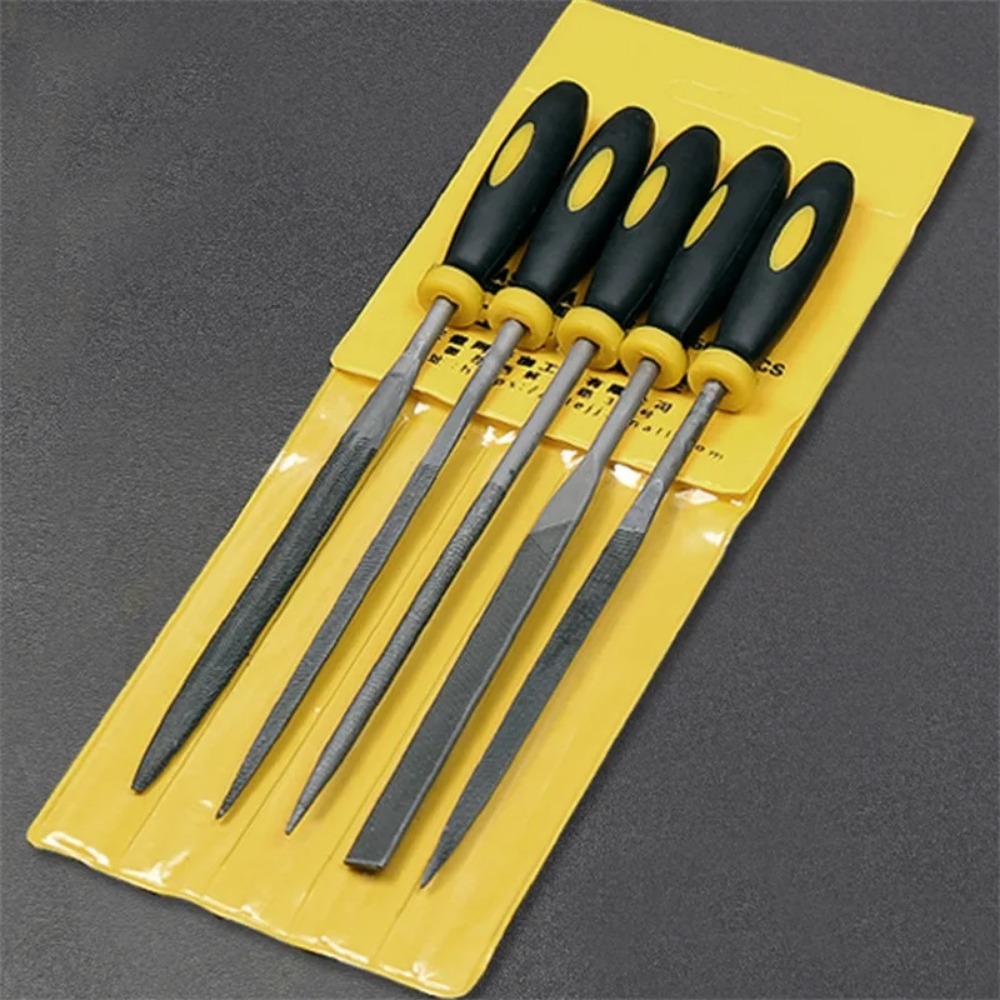 10 Pcs Needle File Set For Jeweler Wood Carving Craft Metal Glass Stone 3 Sizes LS'D Tool