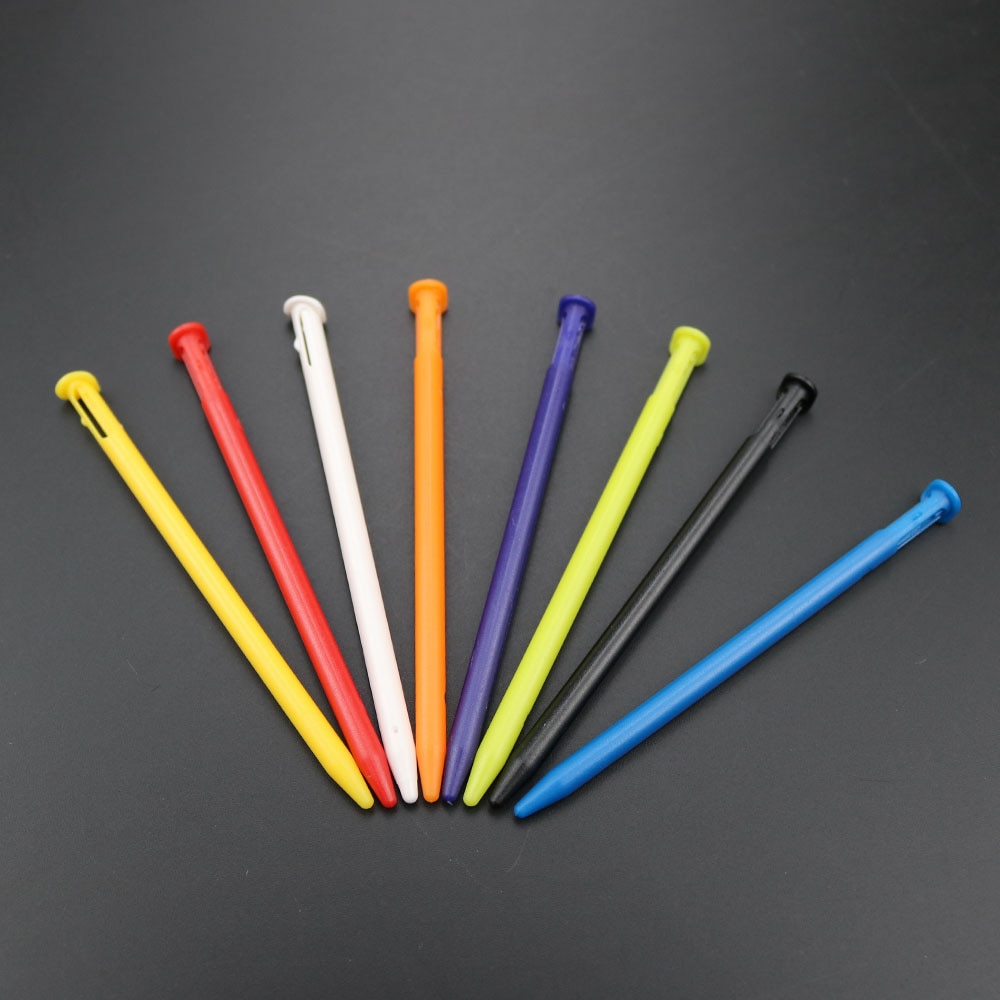 Tingdong 100 Stks/partij Multi-color Plastic Screen Touch Stylus Pen Voor Nintendo 3DS