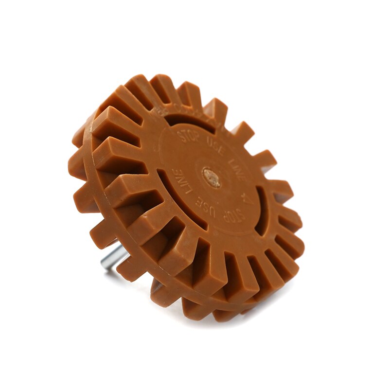Car Pneumatic Rubber Eraser Wheel Pad Rubber Disk Decal Eraser Wheel Car Sticker Remover Paint Cleaner Car Polish Auxiliary Tool