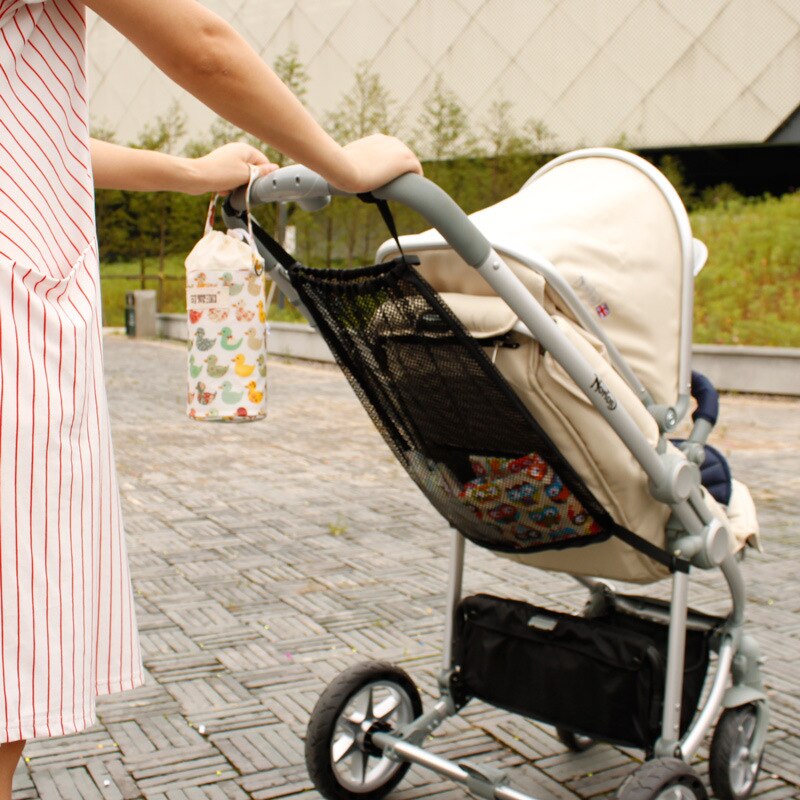 Pram Cart Storage Bag Baby Stroller Net Organizer Carriage Mummy Nappy Bag Strollers Accessories Diaper Bag