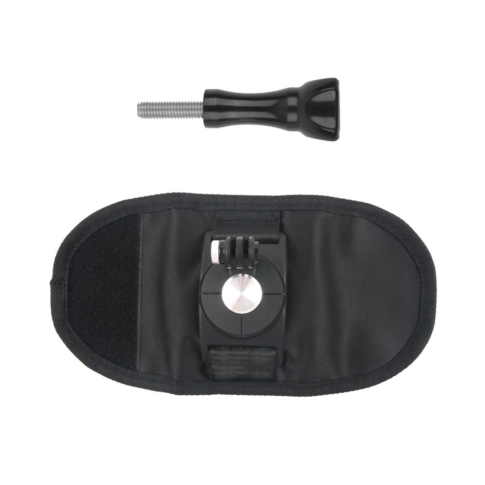 Cinta para la cabeza para cámara deportiva, soporte para mochila, rotación de 360 grados para Xiaomi Yi, Gopro Hero7 6 5 4, accesorios para Cámara de Acción