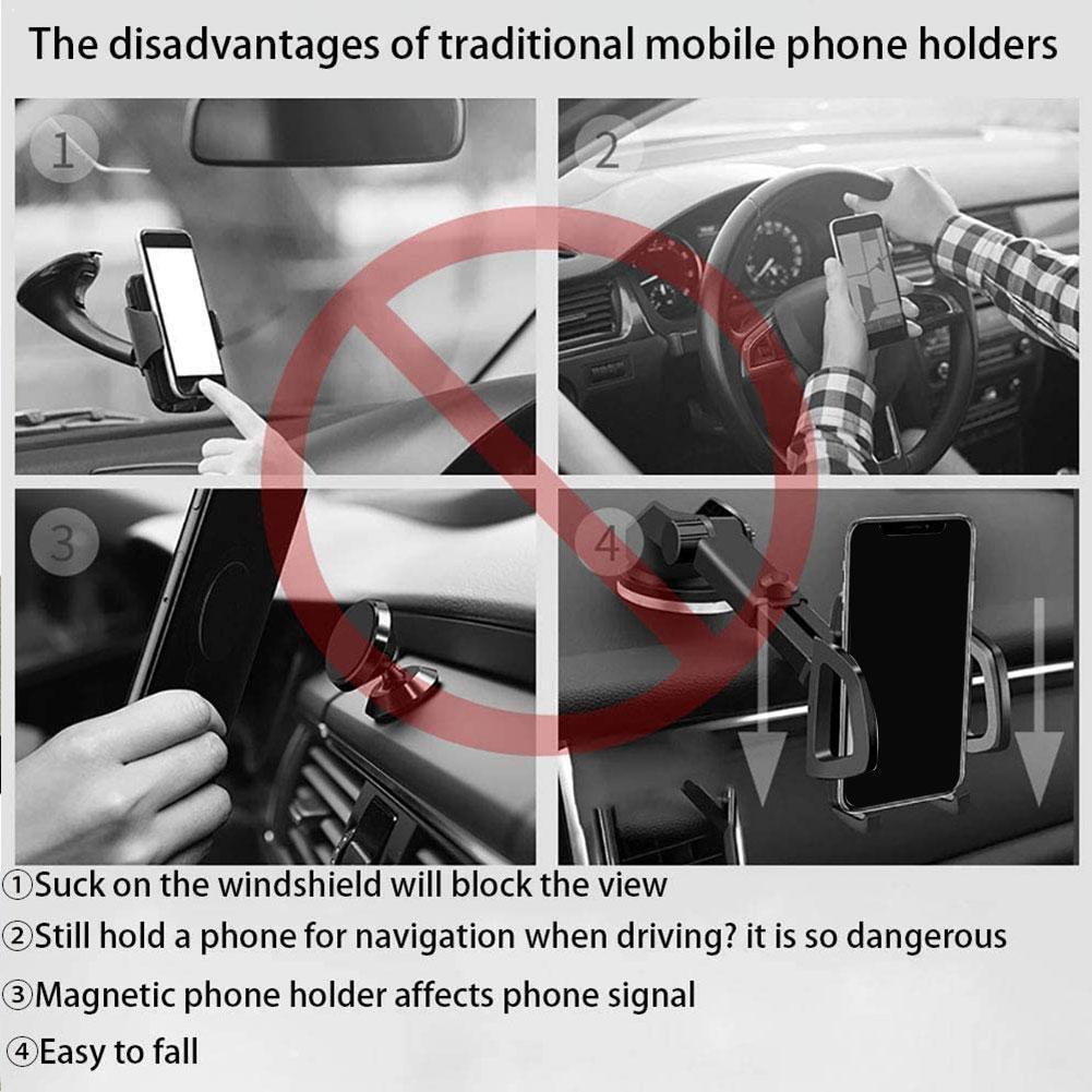 Spot Multifunctional Car Pocket Automotive Air Vent Bag Small Storage Styling R8V3 Car Phone Mobile Pouch L1Z8