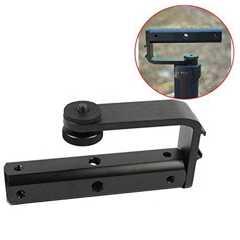 -Camera Shoe Top Handvat Met 1/4Inch 3/8Inch Draad Universele Video Stabilizer