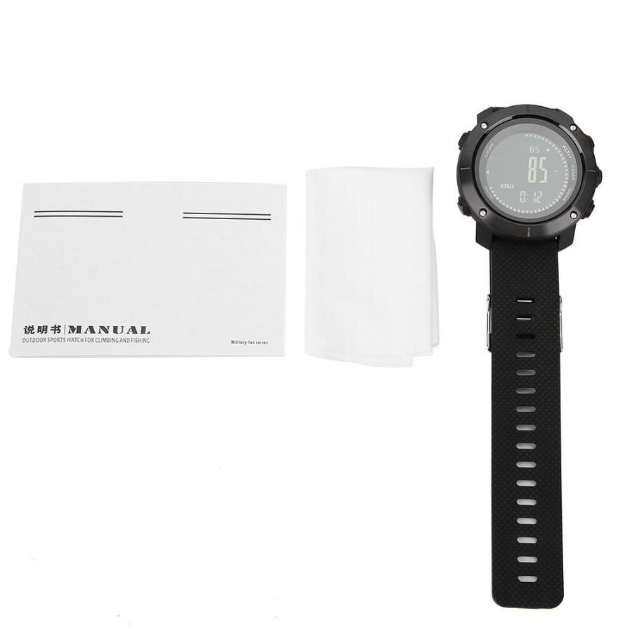SUNROAD hommes Sports de plein air montre numérique intelligente avec altimètre baromètre réveil boussole thermomètre Altitude tendance