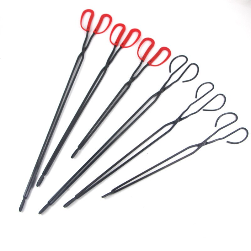 BBQ Home fire tongs long handle flat garbage pickers hand iron pliers sanitation cleaning folder barbecue charcoal clamp