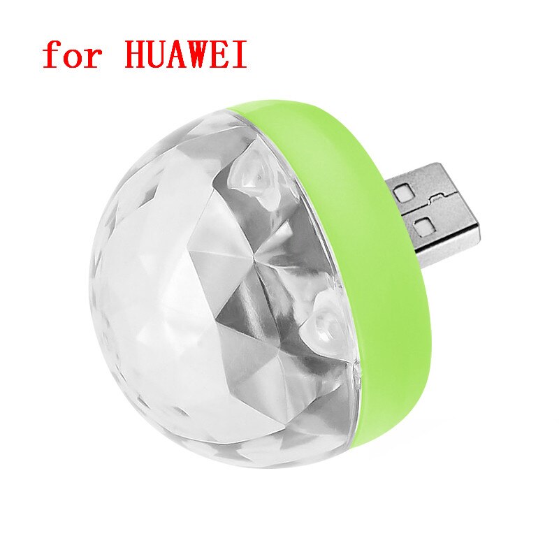 Lumière USB Portable pour moto, voiture, téléphone Portable, lumières Disco, scène, réunion de famille, boule magique, fête, Club, lampe automobile: 11