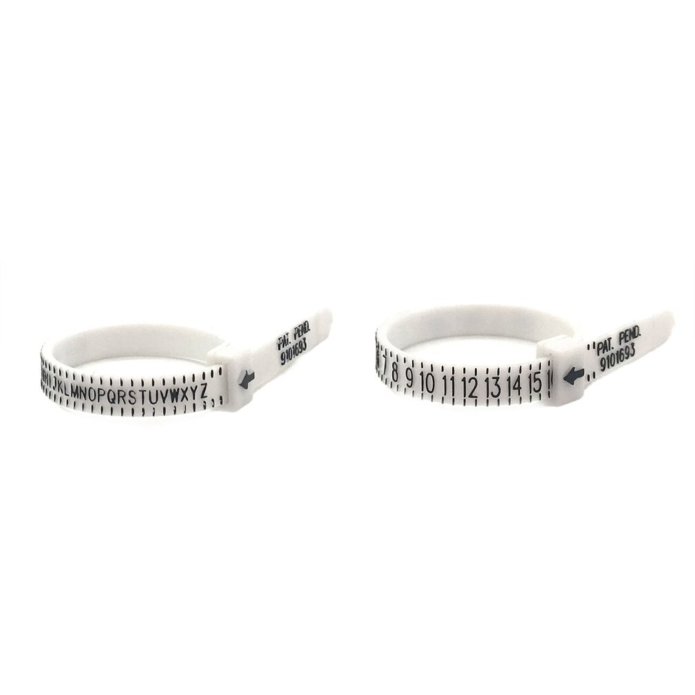 Ring Sizer Plastic Finger Sizing Measurement Belt Uk Ring Size Measurement Check Your Size Ring Sizer Measure Finger Size