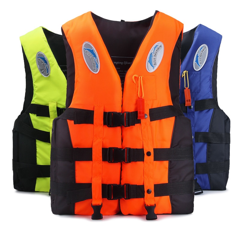 Water Safety Products European CE certification Adult and Child life jackets With Whistle Vest Happy Summer