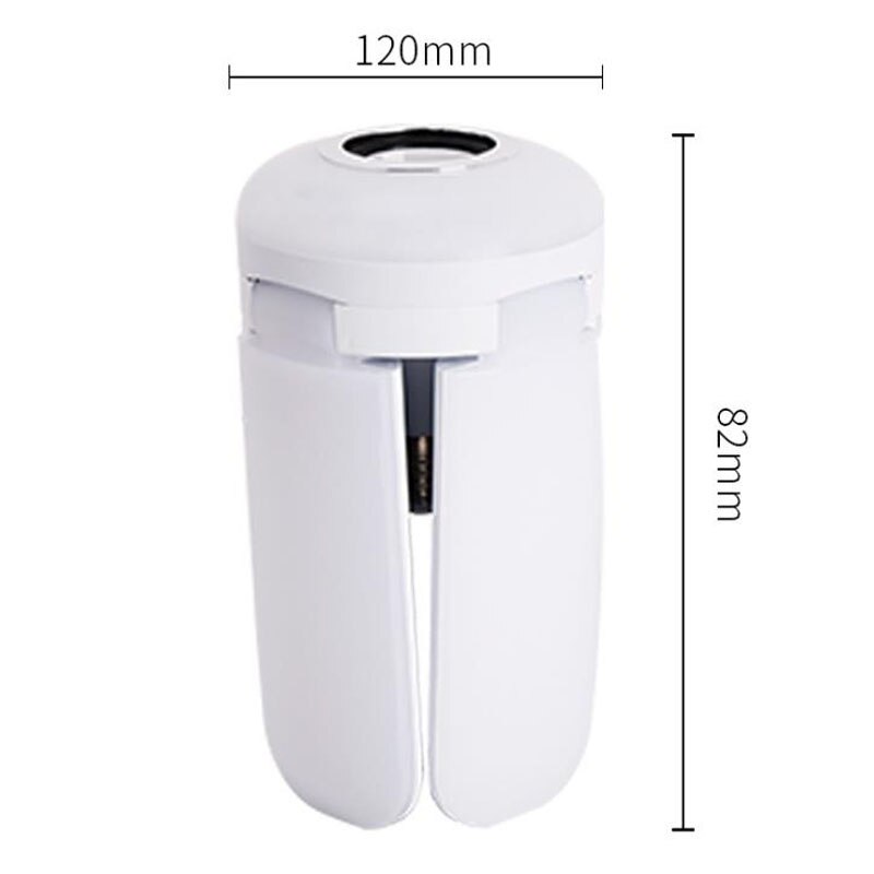 Rgb vier bladeren bluetooth muzieklamp 50w e27 led-lamp met afstandsbediening opvouwbare lamp bluetooth slimme luidspreker ventilatorlamp