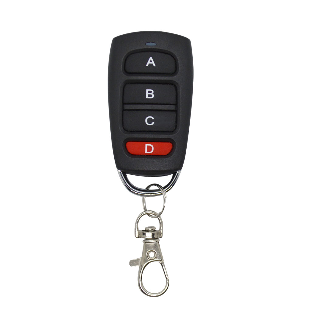 copy 433.92MHz rolling code Compatible remote control garage doorGarage 2260 , 2262 , PT2264 , 5326 ,527,1527 , 2240 ,HT6026,: black